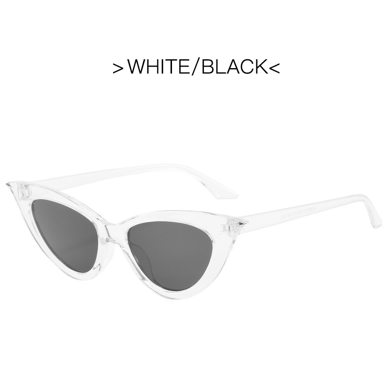 2021 NEW Hip-hop Small Cat Eye Sunglasses Fashion Women Eyeglasses with Retro Style Shades glasses
