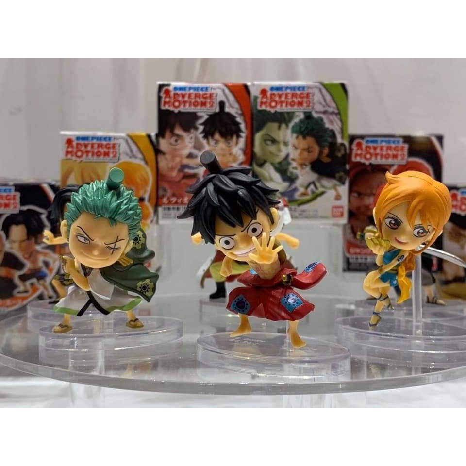 Bộ sưu tập mô hình Bandai One piece Adverge motion 2 5cm cập nhật thường xuyên