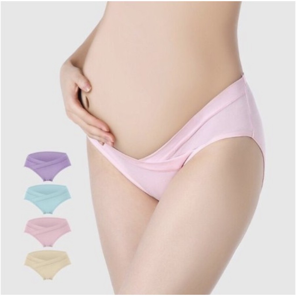 Quần Lót Bầu BigSize 100% Cotton 45kg -85kg Loại Túi Zip Đẹp