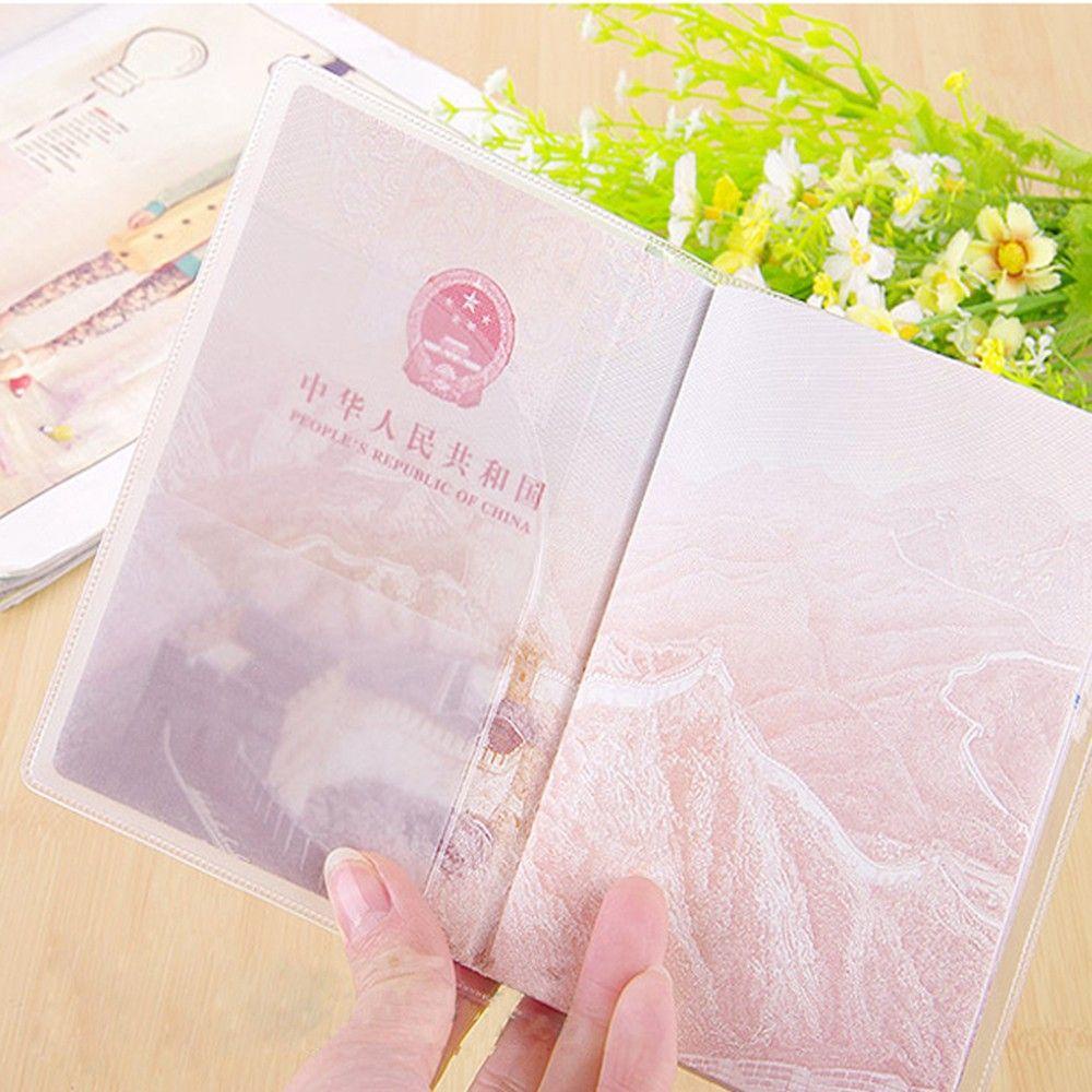 Túi Đựng Hộ Chiếu/Thẻ ID Bằng PVC Trong Suốt