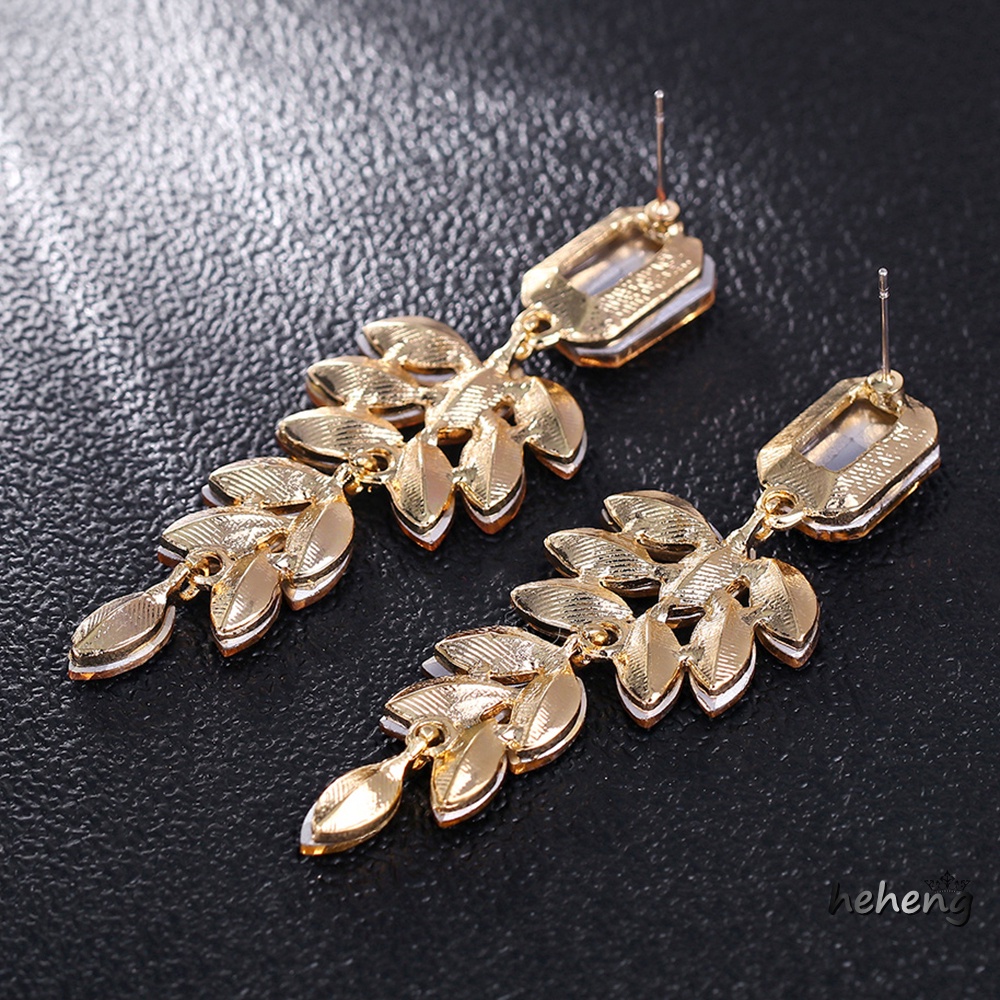 Khuyên Tai Nữ Trang Tạo Hình Chiếc Lá Độc Đáo