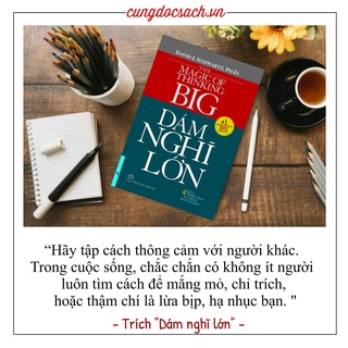 Sách Dám Nghĩ Lớn (Bìa Mềm) - First News