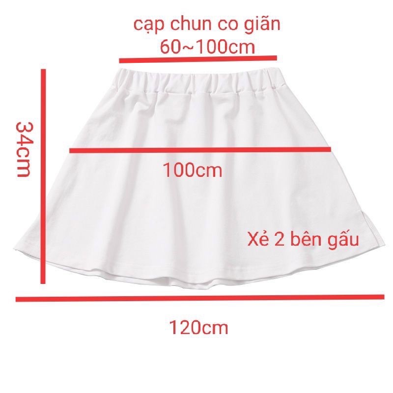 Chân Váy phối với áo hoodie ,sweater Chữ A Giả Hai Lớp với quần legging | BigBuy360 - bigbuy360.vn