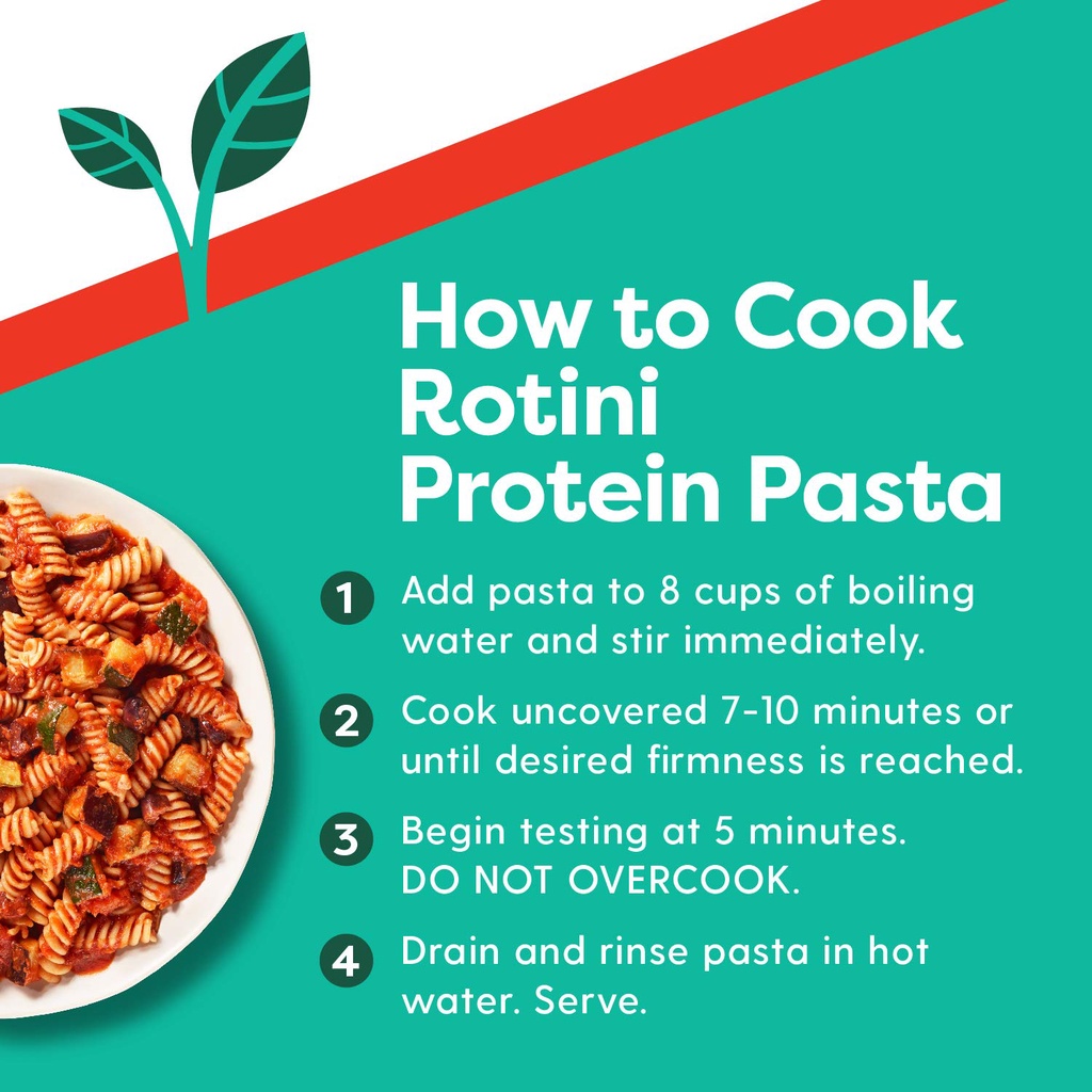 NUI XOẮN ĐẬU LĂNG ĐỎ GIÀU PROTEIN, NON-GMO Ancient Harvest, Pow!, Pasta, Red Lentil Rotini, GLUTEN-FREE, 227g (8 oz)