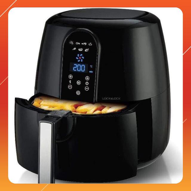 NỒI CHIÊN KHÔNG DẦU LOCK&LOCK ĐIỆN TỬ 5,2l EJF351BLK