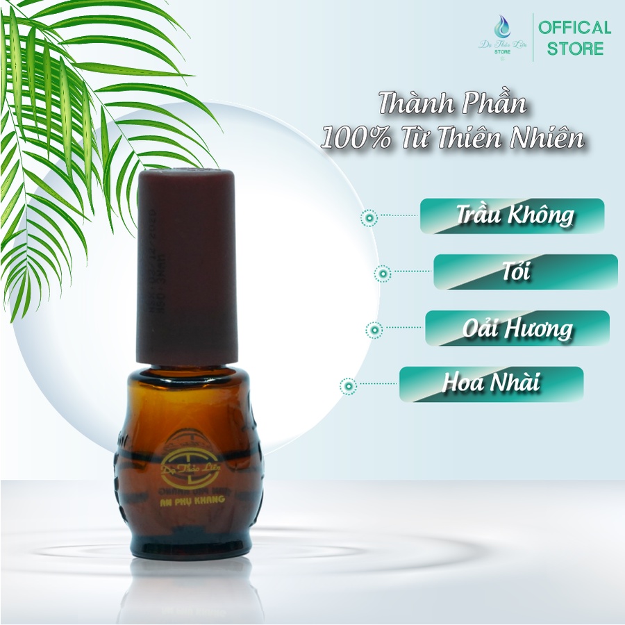 Tinh Dầu An Phụ Khang 5ML Dạ Thao Liên 100% Từ Thiên Nhiên