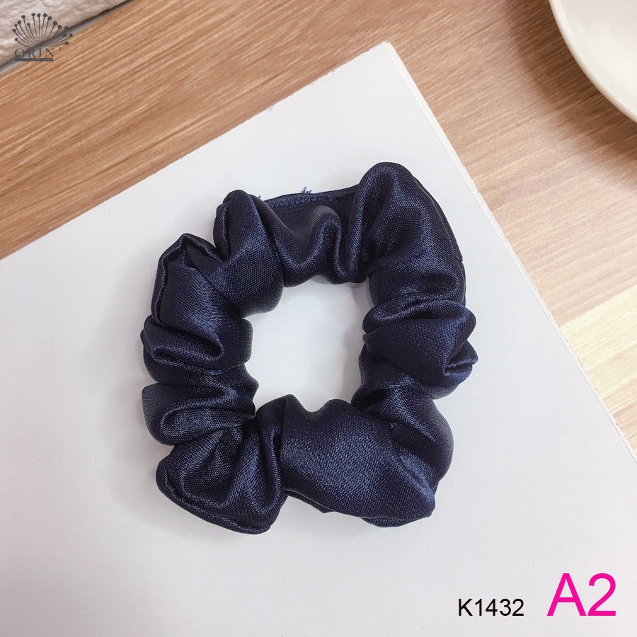 ( Size nhỏ) Dây buộc tóc, cột tóc scrunchies nhiều màu thời trang Orin K1432