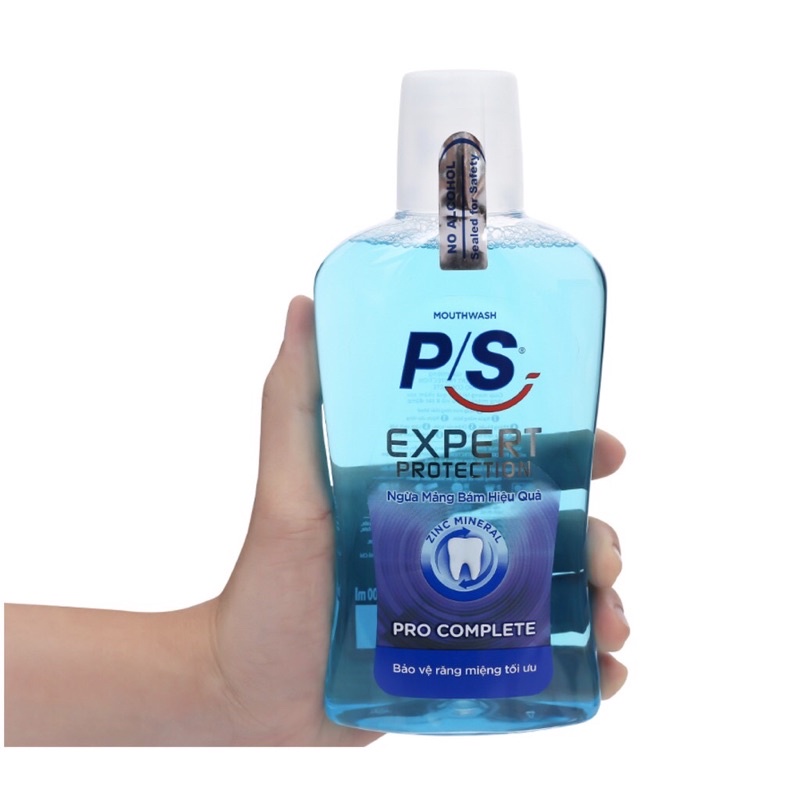 Nước Súc Miệng P/S Expert Protection Pro Complete 500ml