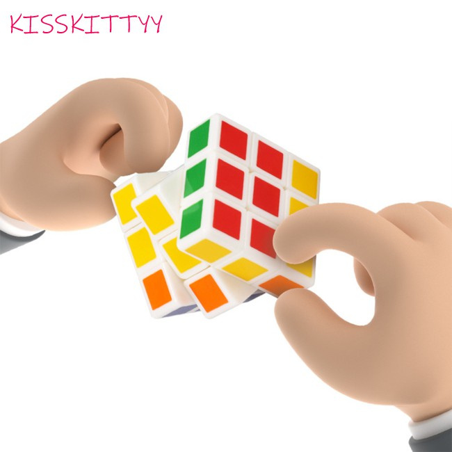 kisskittyy  Qiyi 3cm Mini  Magic  Speed Cube Easy Turning Smooth Play Delicate Puzzle Cube Toy For Kids infinity cube magic rubik blocks Good rubik blocks