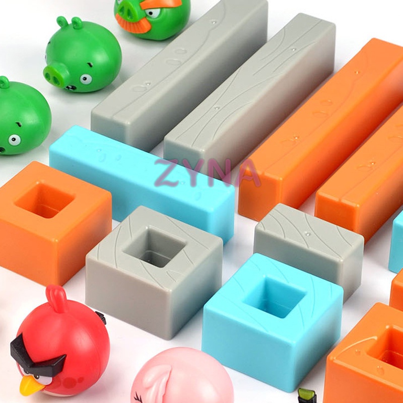 Bộ Đồ Chơi Lắp Ráp Hình Angry Birds 3D Cho Trẻ Em