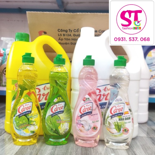 COMBO 4 CHAI Nước Rửa Chén TRUE CARE X2 đậm đặc - NƯỚC RỬA CHÉN 400G