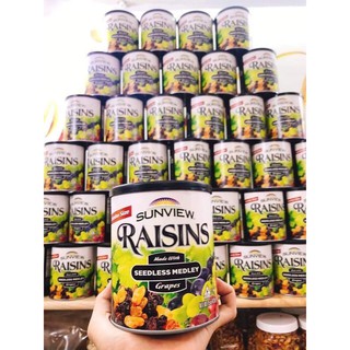 Nho Khô Mỹ Sunview Raisins 425g (Thập Cẩm) Date 2020