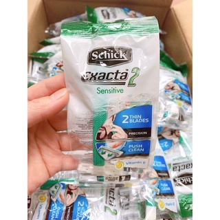 COMBO 10 DAO CẠO DÙNG MỘT LẦN SCHICK EXACTA 2