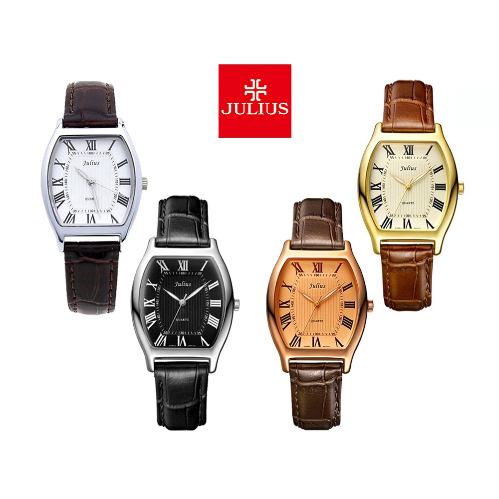 Đồng hồ nữ Julius Hàn Quốc JA-703L chống thấm nước dây da
