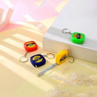 HCM - Móc khóa thước cuộn 1m tiện dụng đo đạc nhanh
