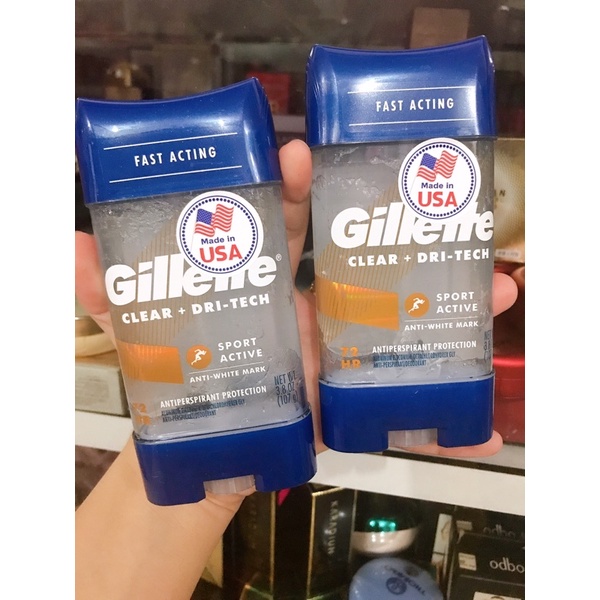 Lăn Khử Mùi Dạng Gel Gillette 107g Mẫu Mới Nhất