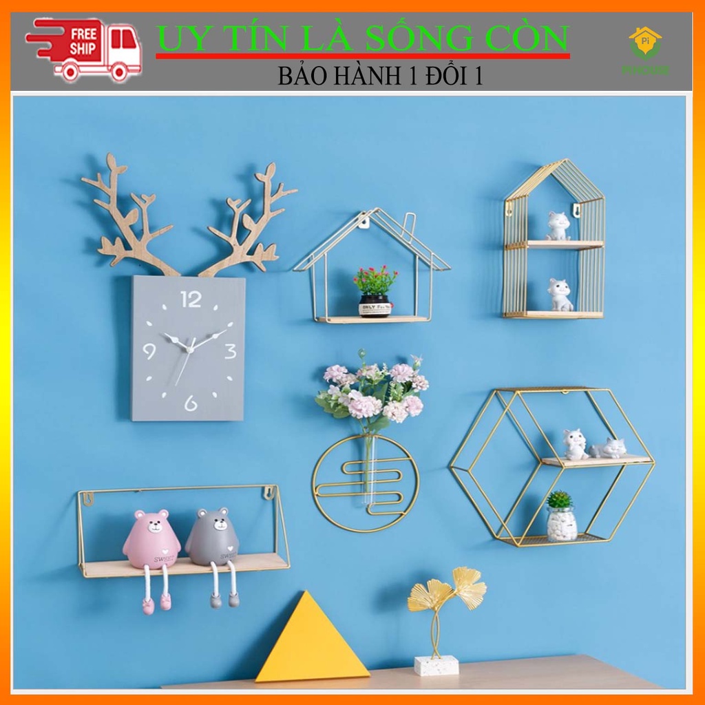 Kệ Treo Tường Pihouse Decor, Trang Trí Nhà Cửa Cực Cool