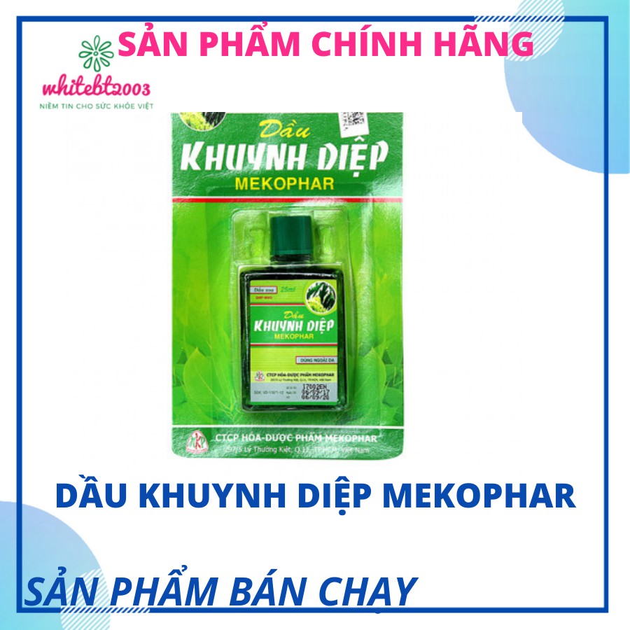 Dầu khuynh diệp Mekophar 25ml