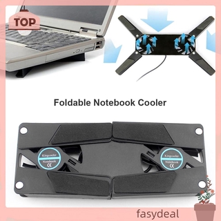 (Fas) Đế Tản Nhiệt Với 2 Quạt Usb Cho Laptop