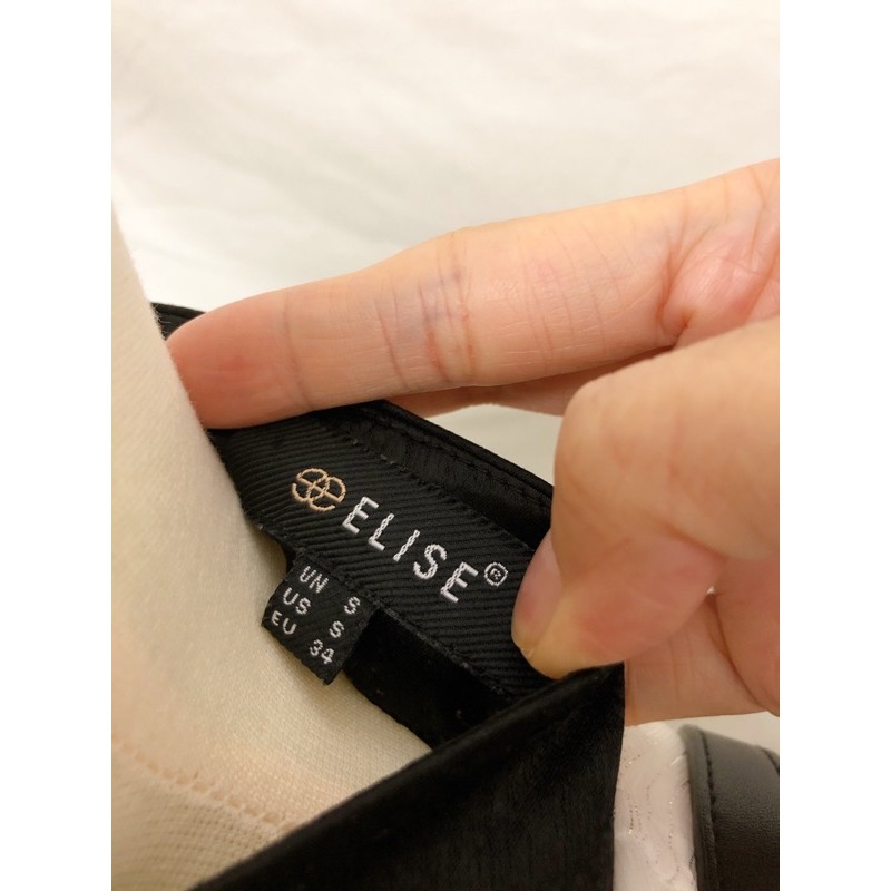 Set váy Elise áo S, Chân váy M mới 99%