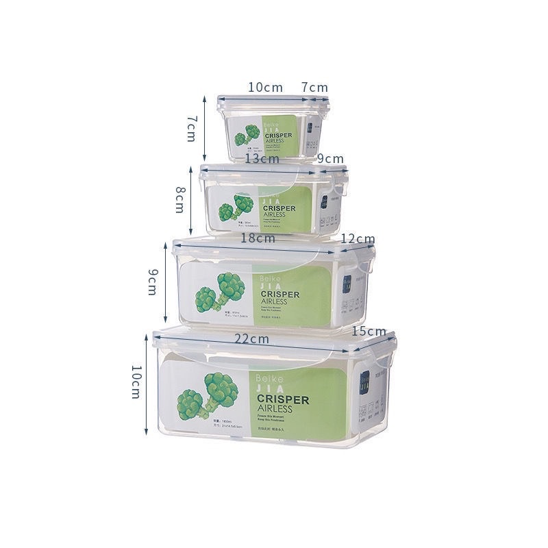 Hộp đựng thực phẩm -Đựng thức ăn Nhựa Cao Cấp Để Tủ Lạnh Giữ Nhiệt