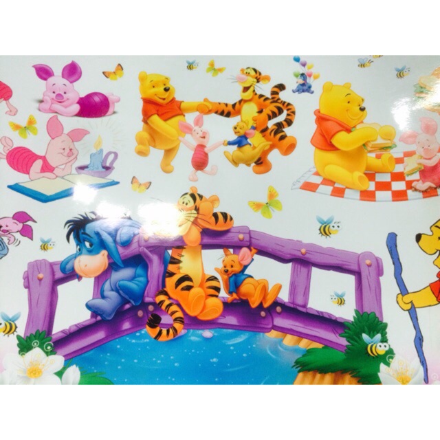 Decal gấu Pooh