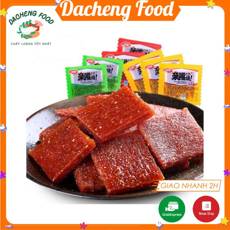 2 Tăm Cay Vuông Hãng Vệ Long 2 miếng 20g ❤️FREESHIP❤️ Đồ ăn vặt Sài Gòn vừa ngon vừa rẻ | Dacheng Food