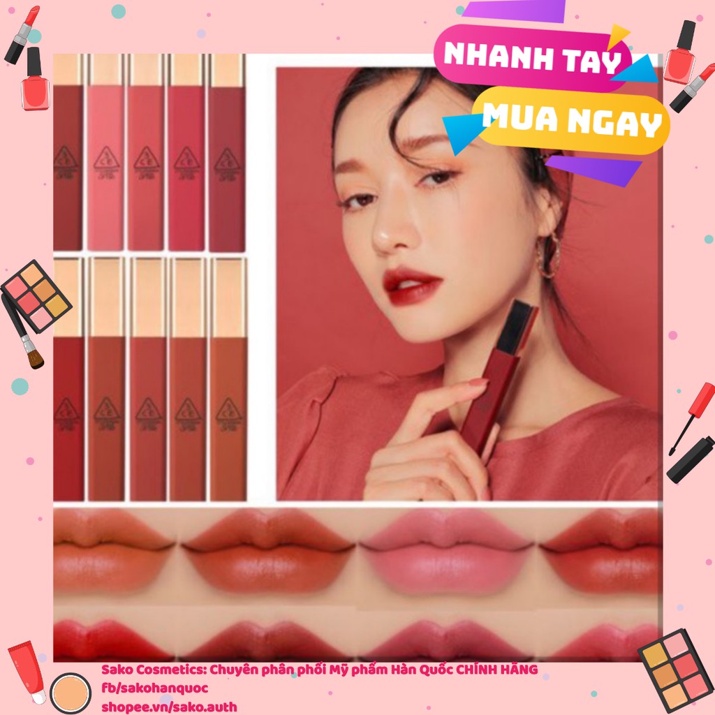 [HOT NEW] Son kem 3CE Cloud Lip Tint 2019 (Hàng Có Sẵn) | BigBuy360 - bigbuy360.vn