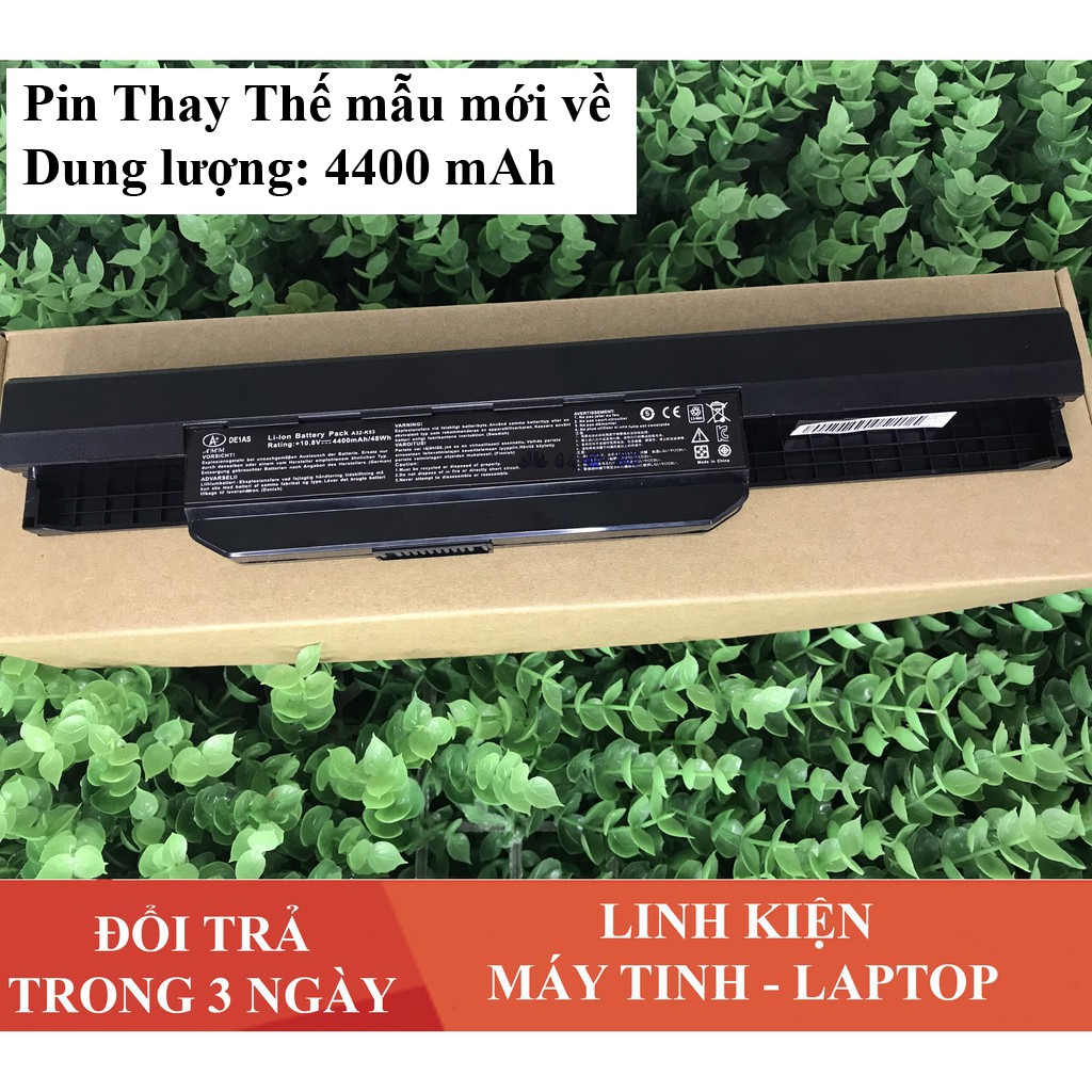 Pin laptop ASUS K43 K43E K43S X44H K53 K53E X54C X53S X53 K53S X53E - Pin thay thế