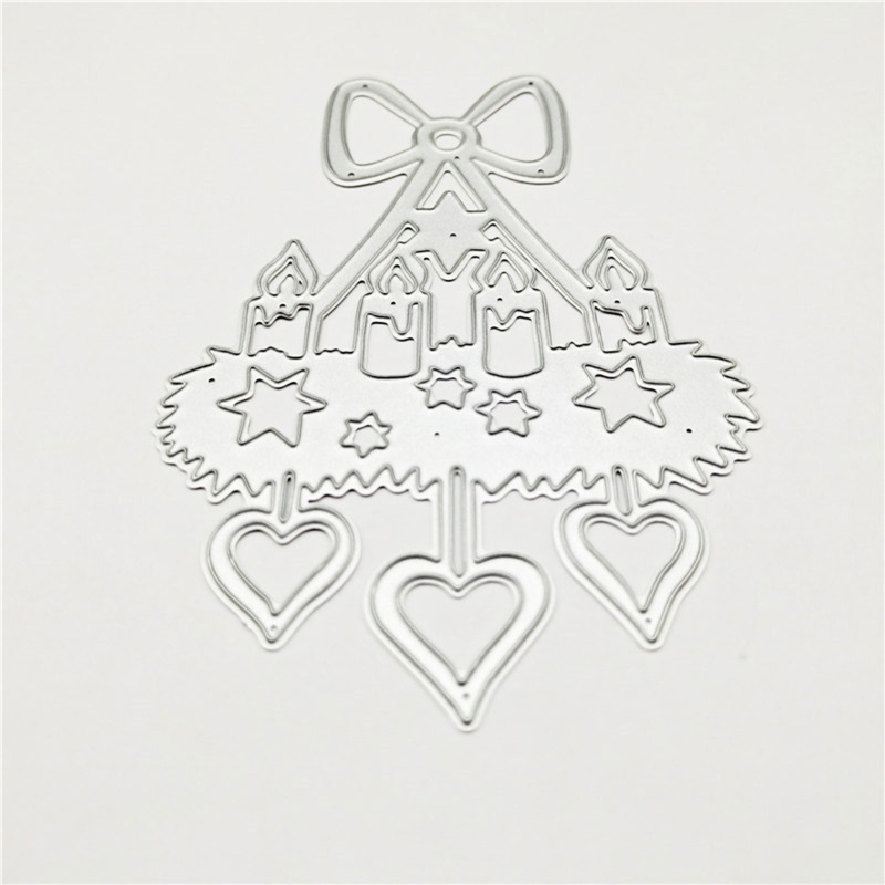 Khuôn Cắt Giấy Thép Carbon Trang Trí Hình Trái Tim