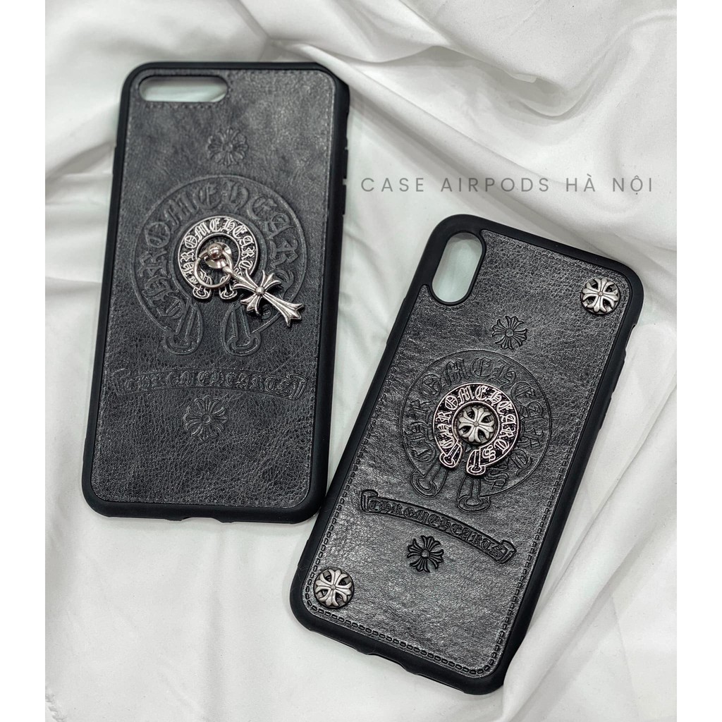 Ốp lưng da iPhone Chrome Hearts