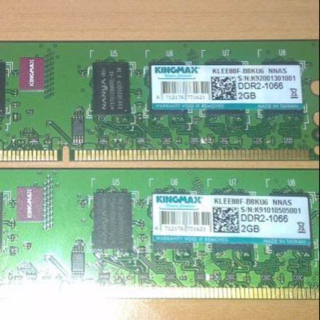 ram kingmax DDR2 2GB bus 1066 (hiếm)