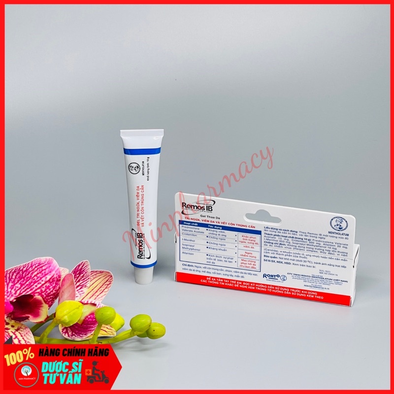 Gel bôi REMOS IB/ REMOS ANTI-ITCH 10g - Minpharmacy