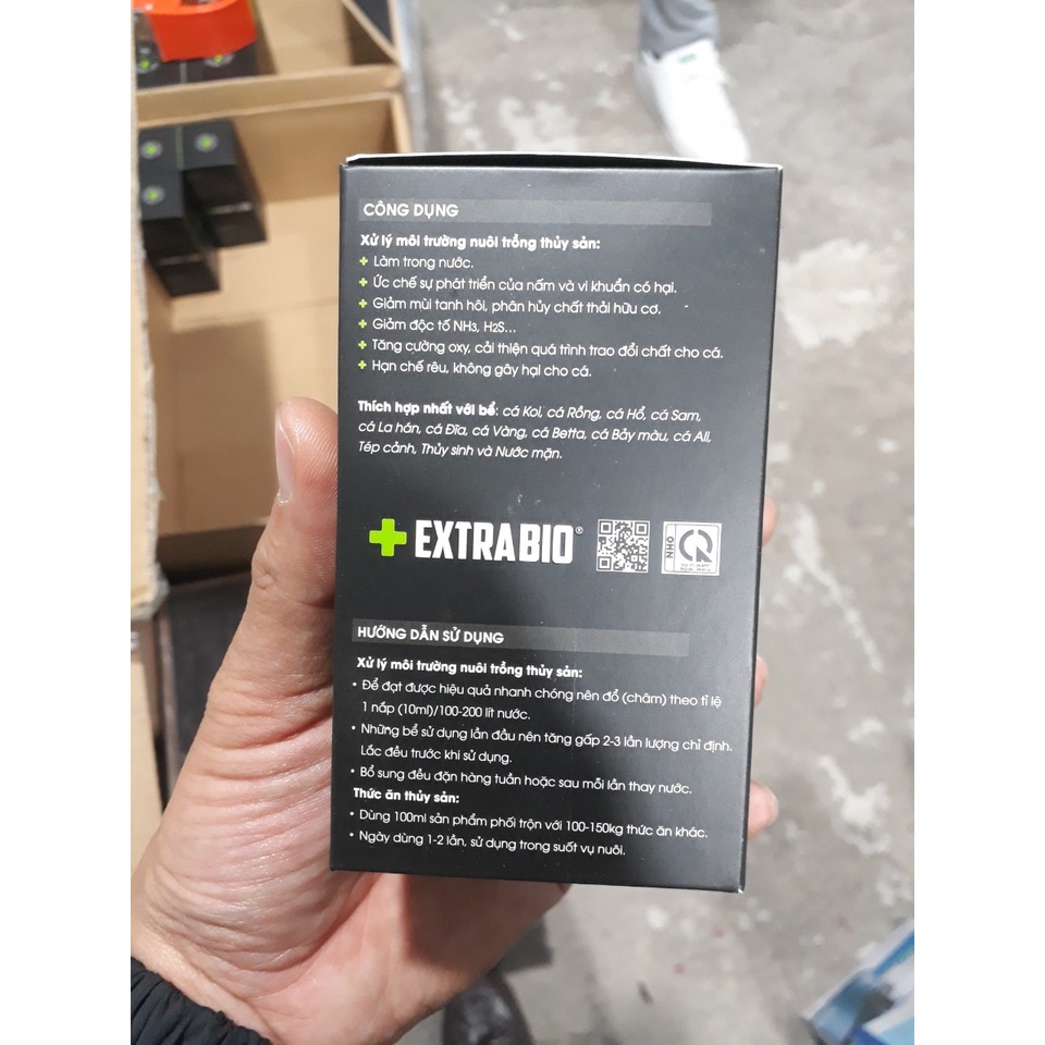 Men Vi Sinh Cho Bể Cá Cảnh, Hồ Cá Koi Extra Bio 500ml các loại