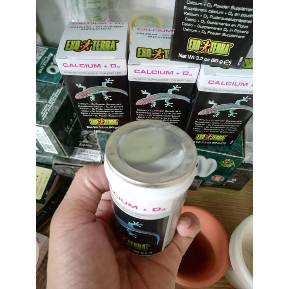 Canxi d3 Exo terra 90g cho bò sát .(  Pet Khu vườn )