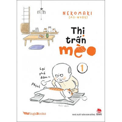 Sách - Thị trấn mèo (tặng kèm bookmark)