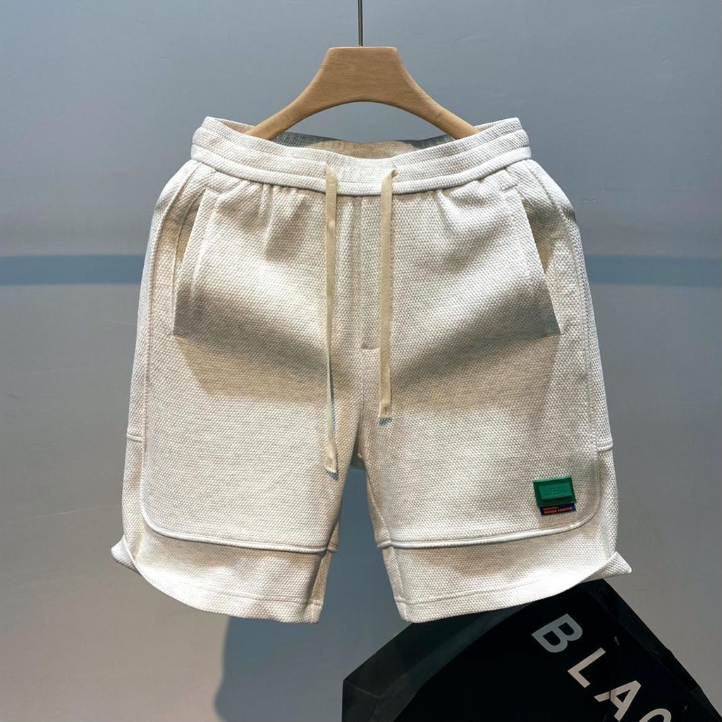 Quần Short Nam Phối Nhãn Hiệu Phong Cách Mỹ