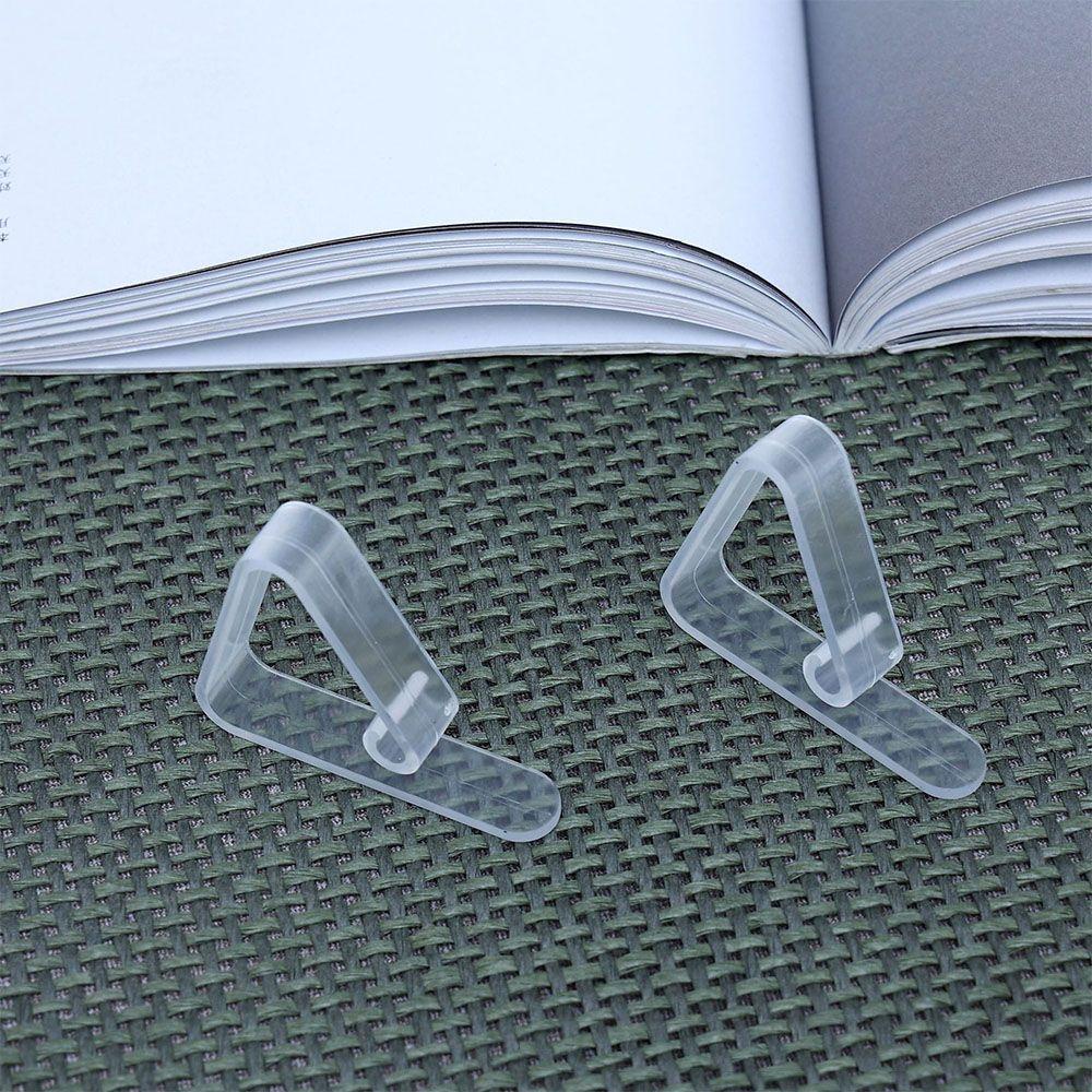 Set 4 Kẹp Giữ Khăn Trải Bàn Trong Suốt Tiện Dụng
