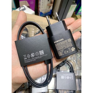 Bộ cáp cốc sạc nhanh sam sung tháo máy 25w type c to type c samsung galaxy note 10,10 plus s20,s20 plus
