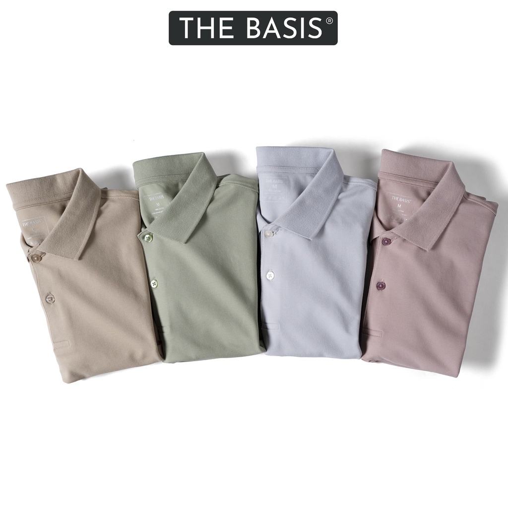 Áo Polo nam tông trầm lịch lãm, nam tính Basis APL22 !