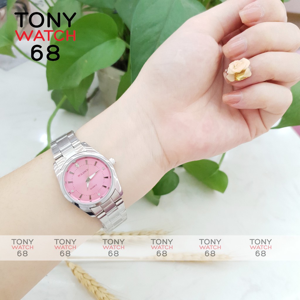 Đồng hồ nữ Arlanch dây kim loại mặt nhỏ siêu đẹp chống nước chính hãng Tony Watch 68