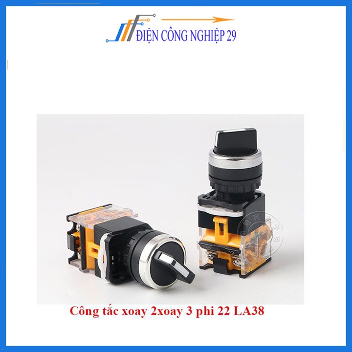 Công Tắc Xoay giữ trang thái  2 vị trí , 3 vị trí 220V