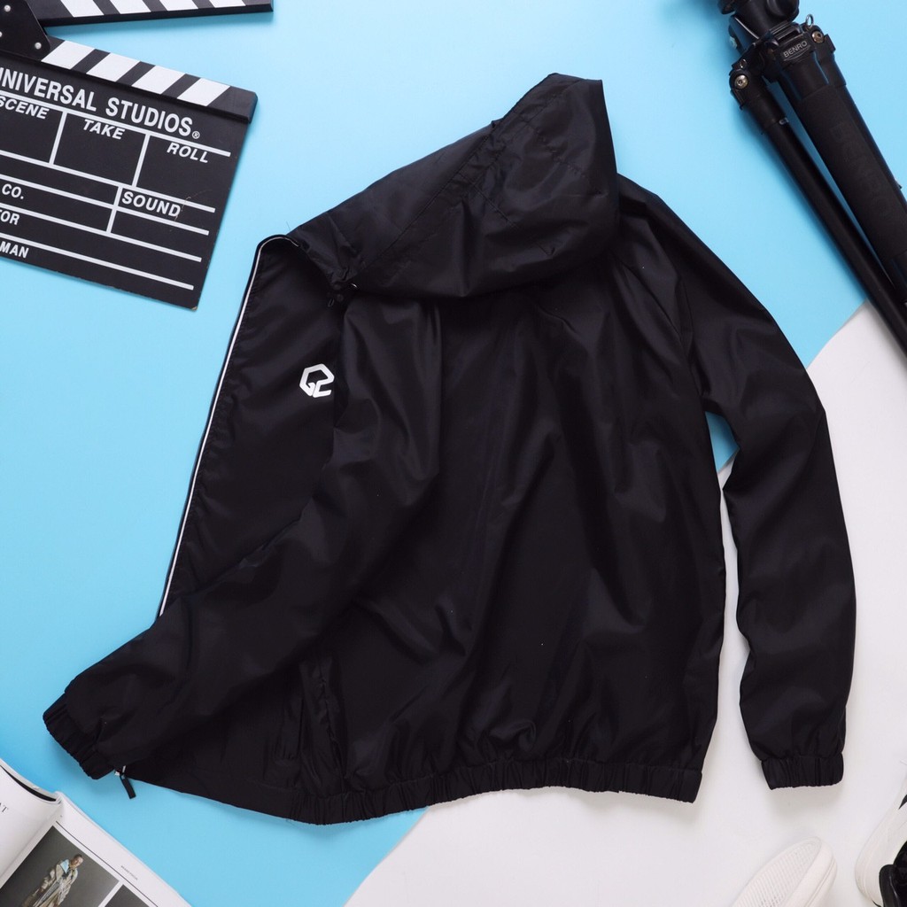 Áo khoác nam vải dù logo chữ e cao cấp KENSTORE89 ATV151