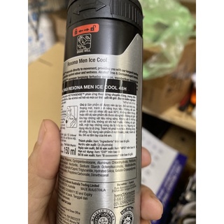 xịt khử mùi Rexona nữ nam200ml