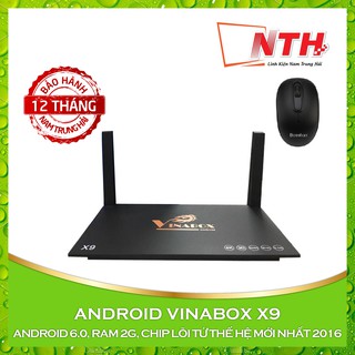 Mua  Tặng chuột  Android Tv Box Vinabox X9