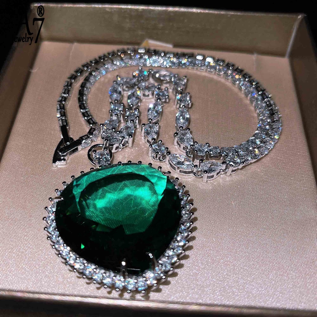 Vòng cổ mạ bạc 925 mặt hình trái tim thời trang