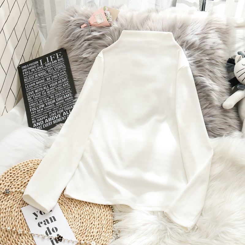 Áo Thun Nữ Dài Tay Màu Sắc Nhã Nhặn Thời Trang