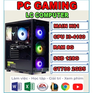 PC GAMING H81 / I3 4160 / RAM 8GB / VGA 730 2GD5 CHƠI GAME ONLINE