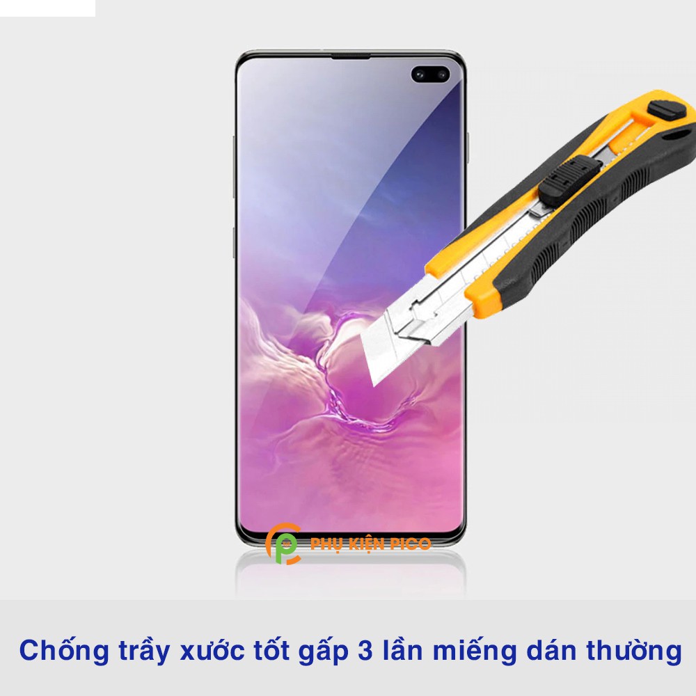 Dán màn hình Samsung S10 Plus full màn trong suốt chính hãng Moxiao Xing - Dán dẻo Samsung Galaxy S10 Plus