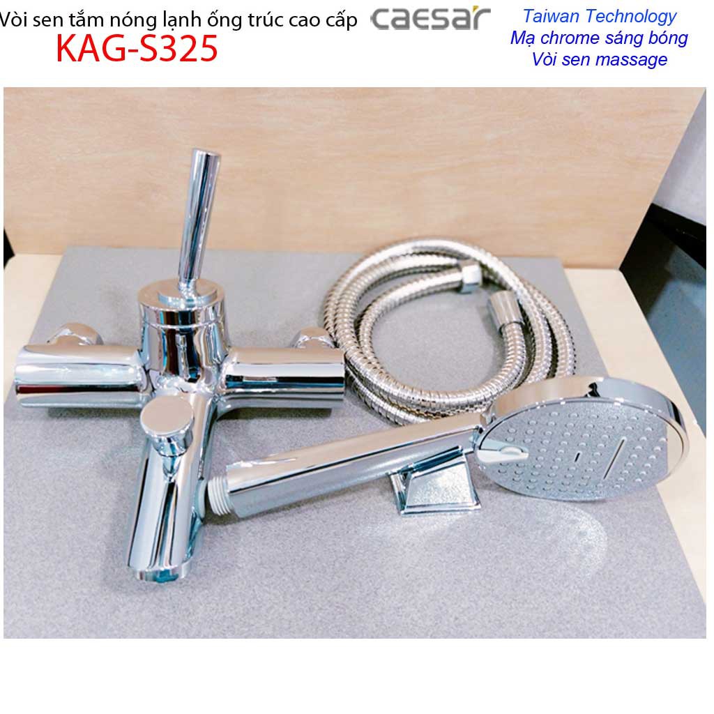 Sales 40% Vòi sen nóng lạnh Caesar KAG-S325, Sales giá tốt chất lượng tốt Vòi sen tắm KAG-S373